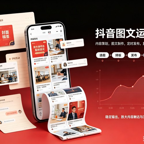 萝北抖音图文代运营服务
